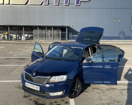 Синий Шкода Рапид, объемом двигателя 1.6 л и пробегом 380 тыс. км за 6900 $, фото 1 на Automoto.ua