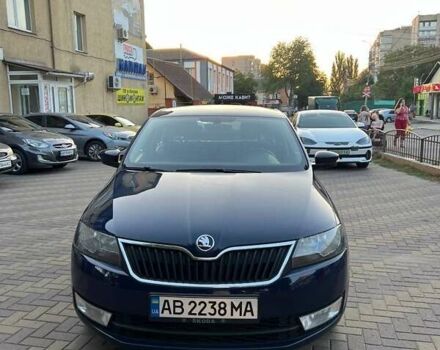 Синий Шкода Рапид, объемом двигателя 1.2 л и пробегом 165 тыс. км за 8500 $, фото 1 на Automoto.ua