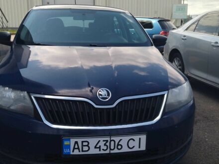 Синий Шкода Рапид, объемом двигателя 1.6 л и пробегом 1 тыс. км за 4733 $, фото 1 на Automoto.ua