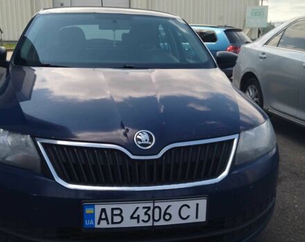 Синий Шкода Рапид, объемом двигателя 1.6 л и пробегом 1 тыс. км за 4733 $, фото 1 на Automoto.ua