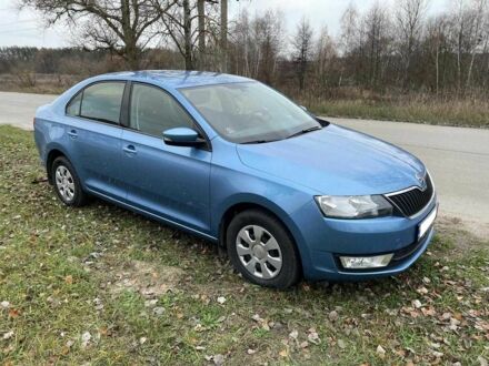Синий Шкода Рапид, объемом двигателя 1.2 л и пробегом 90 тыс. км за 10190 $, фото 1 на Automoto.ua