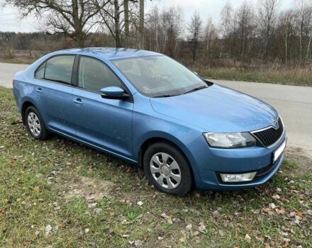 Синий Шкода Рапид, объемом двигателя 1.2 л и пробегом 90 тыс. км за 10190 $, фото 1 на Automoto.ua