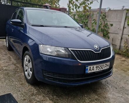 Синий Шкода Рапид, объемом двигателя 1.6 л и пробегом 346 тыс. км за 6700 $, фото 1 на Automoto.ua