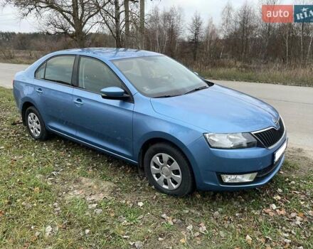 Синий Шкода Рапид, объемом двигателя 1.2 л и пробегом 90 тыс. км за 10200 $, фото 1 на Automoto.ua