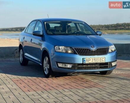 Синій Шкода Рапід, об'ємом двигуна 1.2 л та пробігом 130 тис. км за 9900 $, фото 1 на Automoto.ua