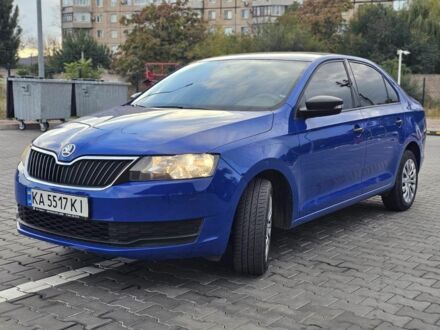 Шкода Рапид 2018 в Кривом Роге на Automoto.ua Синий Шкода Рапид, объемом двигателя 1.6 л и пробегом 142 тыс. км за 8999 $, фото 1 на Automoto.ua