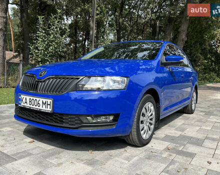 Синий Шкода Рапид, объемом двигателя 1 л и пробегом 88 тыс. км за 10400 $, фото 1 на Automoto.ua