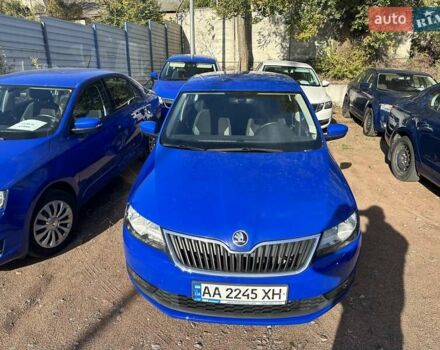 Синий Шкода Рапид, объемом двигателя 1 л и пробегом 133 тыс. км за 8919 $, фото 1 на Automoto.ua