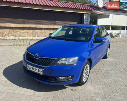 Синий Шкода Рапид, объемом двигателя 1 л и пробегом 136 тыс. км за 9800 $, фото 1 на Automoto.ua