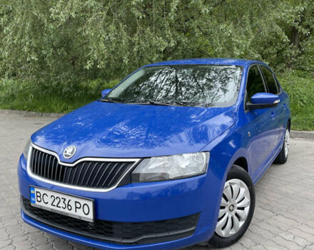 Синий Шкода Рапид, объемом двигателя 1 л и пробегом 115 тыс. км за 8299 $, фото 1 на Automoto.ua
