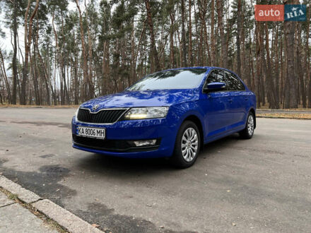 Шкода Рапид 2019 в Черкассах на Automoto.ua Синий Шкода Рапид, объемом двигателя 1 л и пробегом 99 тыс. км за 10400 $, фото 1 на Automoto.ua