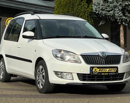 Белый Шкода Румстер, объемом двигателя 1.4 л и пробегом 194 тыс. км за 6200 $, фото 1 на Automoto.ua
