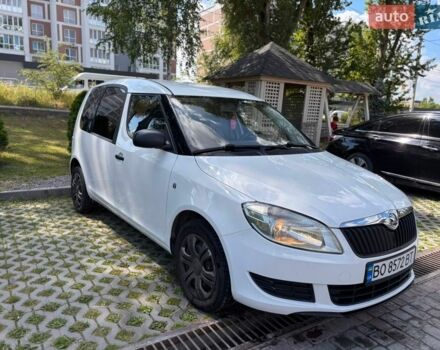Белый Шкода Румстер, объемом двигателя 1.6 л и пробегом 230 тыс. км за 6100 $, фото 1 на Automoto.ua