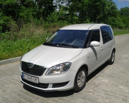 Белый Шкода Румстер, объемом двигателя 1.4 л и пробегом 188 тыс. км за 4850 $, фото 1 на Automoto.ua
