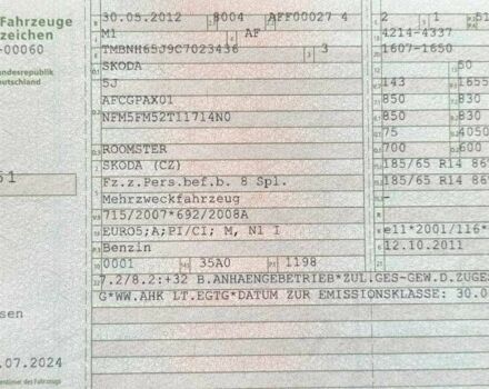 Черный Шкода Румстер, объемом двигателя 0 л и пробегом 72 тыс. км за 6882 $, фото 8 на Automoto.ua