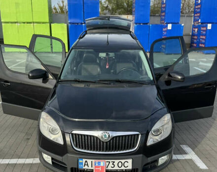 Черный Шкода Румстер, объемом двигателя 1.9 л и пробегом 224 тыс. км за 7250 $, фото 13 на Automoto.ua