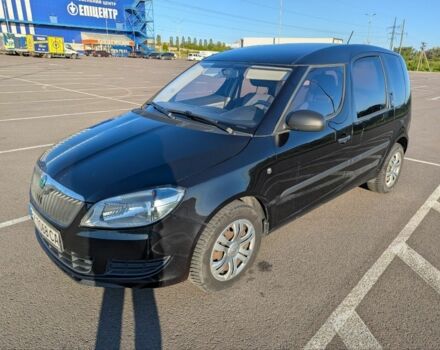 Черный Шкода Румстер, объемом двигателя 1.6 л и пробегом 230 тыс. км за 5100 $, фото 3 на Automoto.ua