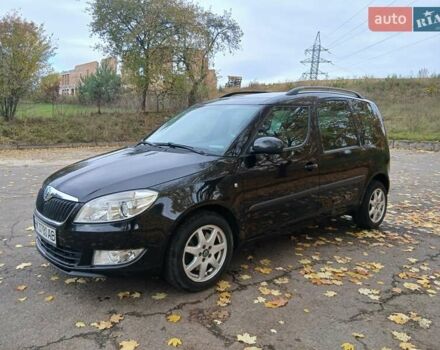 Черный Шкода Румстер, объемом двигателя 1.2 л и пробегом 219 тыс. км за 7200 $, фото 1 на Automoto.ua