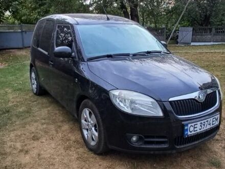 Черный Шкода Румстер, объемом двигателя 1.6 л и пробегом 160 тыс. км за 5300 $, фото 1 на Automoto.ua