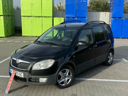 Черный Шкода Румстер, объемом двигателя 1.9 л и пробегом 222 тыс. км за 6999 $, фото 1 на Automoto.ua