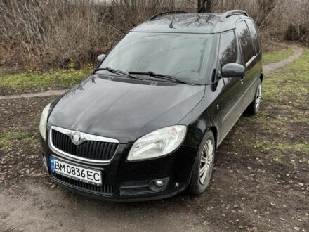 Черный Шкода Румстер, объемом двигателя 1.4 л и пробегом 270 тыс. км за 4900 $, фото 1 на Automoto.ua