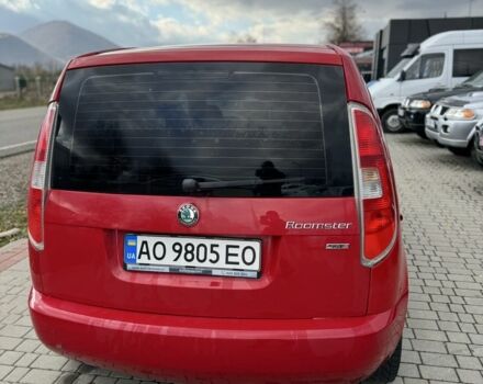 Красный Шкода Румстер, объемом двигателя 1.6 л и пробегом 280 тыс. км за 5000 $, фото 2 на Automoto.ua