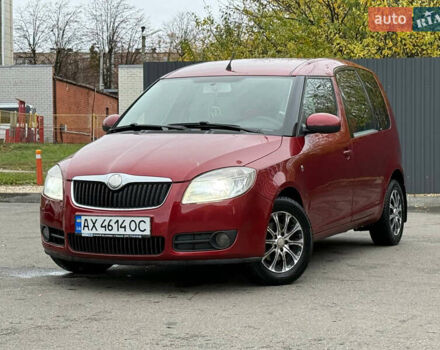 Красный Шкода Румстер, объемом двигателя 1.4 л и пробегом 158 тыс. км за 5000 $, фото 2 на Automoto.ua