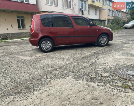 Красный Шкода Румстер, объемом двигателя 1.6 л и пробегом 173 тыс. км за 4600 $, фото 5 на Automoto.ua