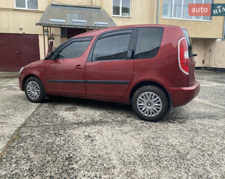 Красный Шкода Румстер, объемом двигателя 1.6 л и пробегом 173 тыс. км за 4600 $, фото 2 на Automoto.ua