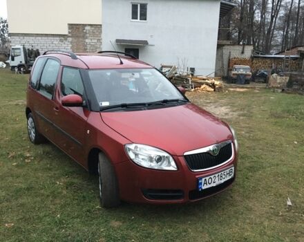 Красный Шкода Румстер, объемом двигателя 1.4 л и пробегом 267 тыс. км за 3999 $, фото 6 на Automoto.ua