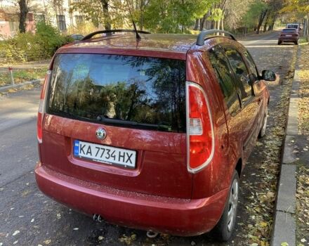 Красный Шкода Румстер, объемом двигателя 1.9 л и пробегом 180 тыс. км за 6600 $, фото 3 на Automoto.ua