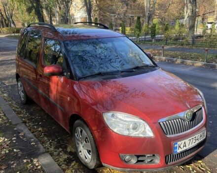 Красный Шкода Румстер, объемом двигателя 1.9 л и пробегом 180 тыс. км за 6600 $, фото 1 на Automoto.ua