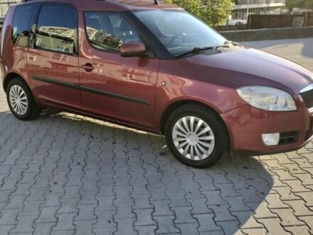 Красный Шкода Румстер, объемом двигателя 1.9 л и пробегом 268 тыс. км за 4700 $, фото 1 на Automoto.ua