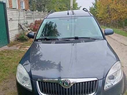 Серый Шкода Румстер, объемом двигателя 1.6 л и пробегом 251 тыс. км за 5800 $, фото 1 на Automoto.ua