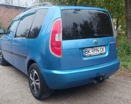 Шкода Румстер 2007 в Ровно на Automoto.ua Синий Шкода Румстер, объемом двигателя 1.6 л и пробегом 234 тыс. км за 6500 $, фото 4 на Automoto.ua
