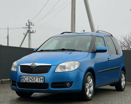 Синий Шкода Румстер, объемом двигателя 1.6 л и пробегом 185 тыс. км за 5800 $, фото 4 на Automoto.ua