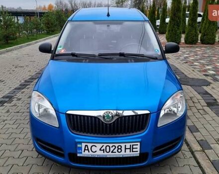 Синий Шкода Румстер, объемом двигателя 1.2 л и пробегом 243 тыс. км за 3850 $, фото 1 на Automoto.ua