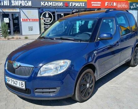 Синий Шкода Румстер, объемом двигателя 1.39 л и пробегом 273 тыс. км за 4500 $, фото 1 на Automoto.ua