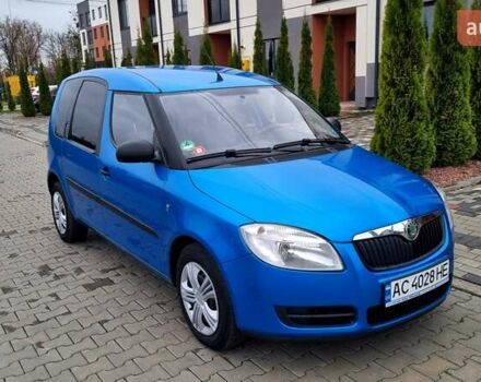 Синий Шкода Румстер, объемом двигателя 1.2 л и пробегом 243 тыс. км за 3850 $, фото 3 на Automoto.ua