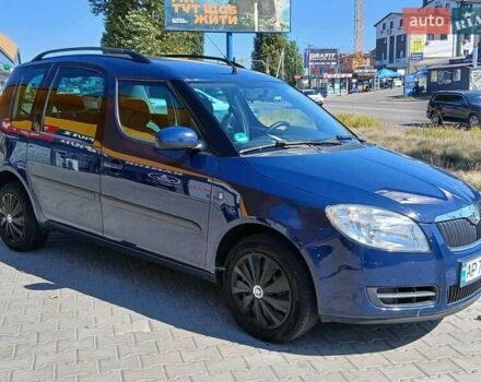 Синий Шкода Румстер, объемом двигателя 1.39 л и пробегом 273 тыс. км за 4500 $, фото 4 на Automoto.ua