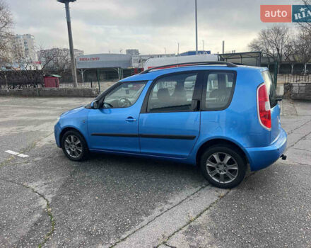 Синий Шкода Румстер, объемом двигателя 1.6 л и пробегом 210 тыс. км за 8950 $, фото 4 на Automoto.ua