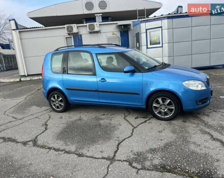Синий Шкода Румстер, объемом двигателя 1.6 л и пробегом 210 тыс. км за 8950 $, фото 1 на Automoto.ua