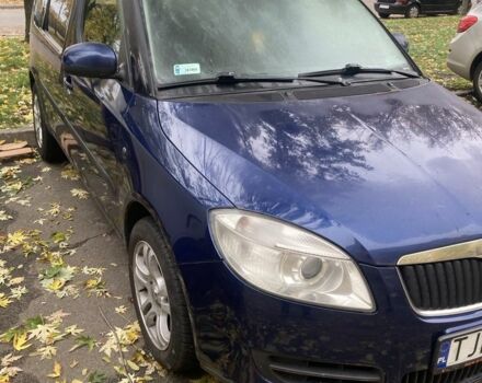 Синий Шкода Румстер, объемом двигателя 1.4 л и пробегом 334 тыс. км за 2800 $, фото 2 на Automoto.ua