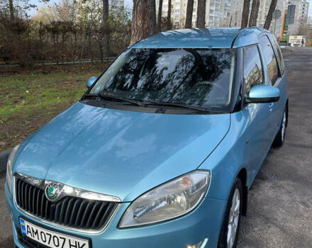 Синий Шкода Румстер, объемом двигателя 1.39 л и пробегом 114 тыс. км за 6500 $, фото 2 на Automoto.ua