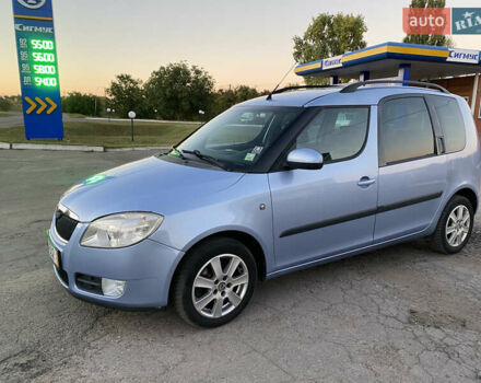 Синий Шкода Румстер, объемом двигателя 1.6 л и пробегом 187 тыс. км за 5600 $, фото 5 на Automoto.ua