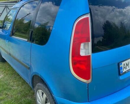 Синий Шкода Румстер, объемом двигателя 1.42 л и пробегом 363 тыс. км за 4800 $, фото 7 на Automoto.ua