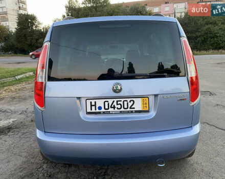 Синий Шкода Румстер, объемом двигателя 1.6 л и пробегом 187 тыс. км за 5600 $, фото 8 на Automoto.ua