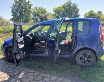 Синий Шкода Румстер, объемом двигателя 1.4 л и пробегом 232 тыс. км за 5500 $, фото 1 на Automoto.ua