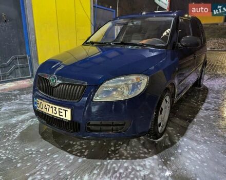 Синий Шкода Румстер, объемом двигателя 1.39 л и пробегом 200 тыс. км за 4600 $, фото 3 на Automoto.ua