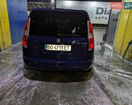 Синий Шкода Румстер, объемом двигателя 1.39 л и пробегом 200 тыс. км за 4600 $, фото 4 на Automoto.ua